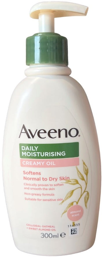 Aveeno Daily Moisturiser Creamy Oil 300ml