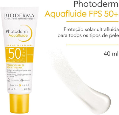 Bioderma Photoderm Aquafluid Sun Active Spf50+ 40m - MeStore