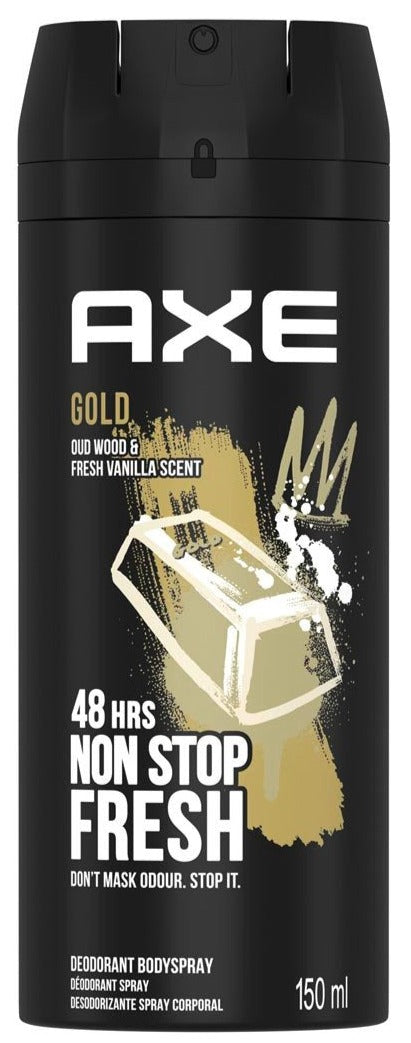 Axe Gold Spray 150ml - MeStore