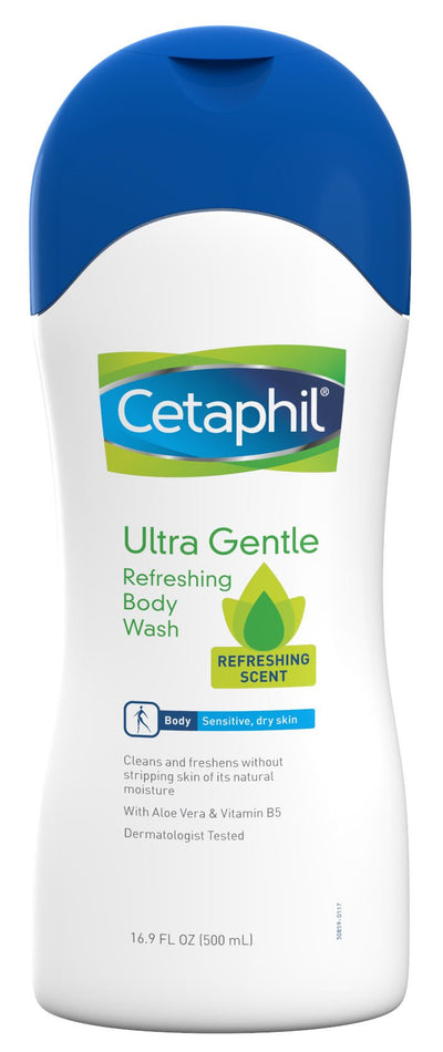 Cetaphil Ultra Gentle Body Wash - Refreshin 16.9 Oz - MeStore
