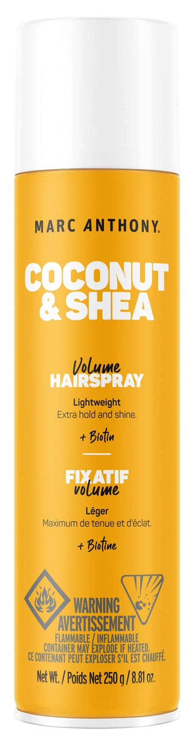 Marc Anthony Coconut Oil& Shea Butter Hairspray 260ml:531220 - MeStore
