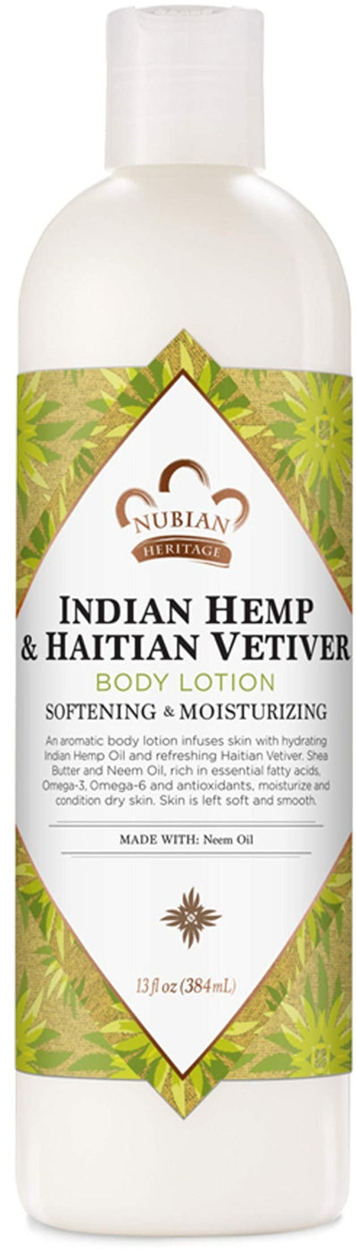 Nubian Lotion Indian Hemp & Hatian-13 Fz - MeStore