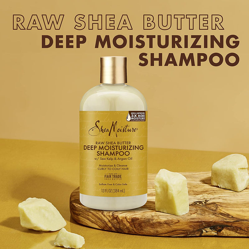 Shea Moisture - Raw Shea Butter Deep Moisturizing Shampoo 13oz - MeStore