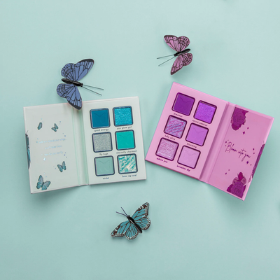 Es114- Butterfly Duo "bloom Into You" Shadow Palette - MeStore