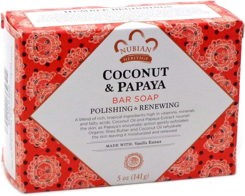 Nubian Soap Coconut & Papaya - MeStore