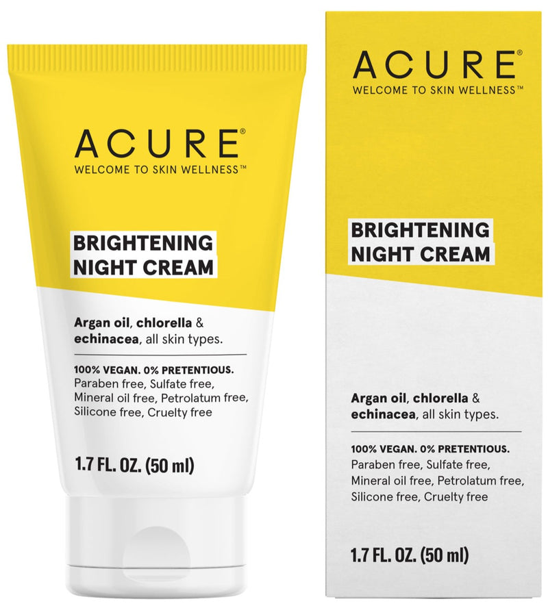 Acure Brightening Night Cream 50 Ml - MeStore