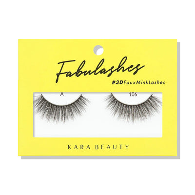 Kara Beauty A106 -3D Faux Mink Lashes