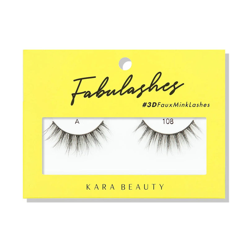 Kara Beauty A108 - 3d Faux Mink Lashes