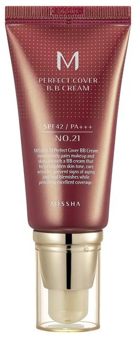 Missha M Perfect Cover Bb Cream Spf42/pa+++ #21 - MeStore