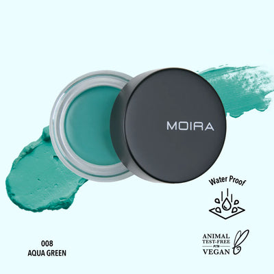 Moira Brow Defying Gel 008 Aqua Green - MeStore