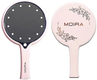 Moira Led Lighted Hand Held Mirror - MeStore