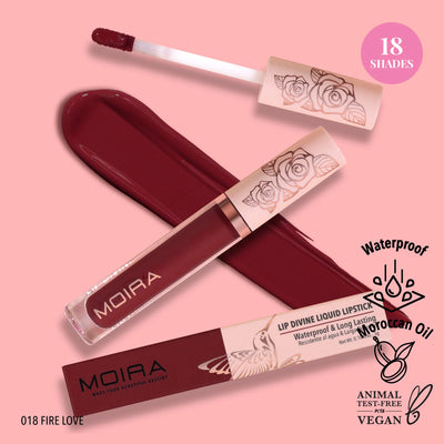 Moira Lip Divine Liquid Lipstick (018, Fire Love)-LDV018 - MeStore