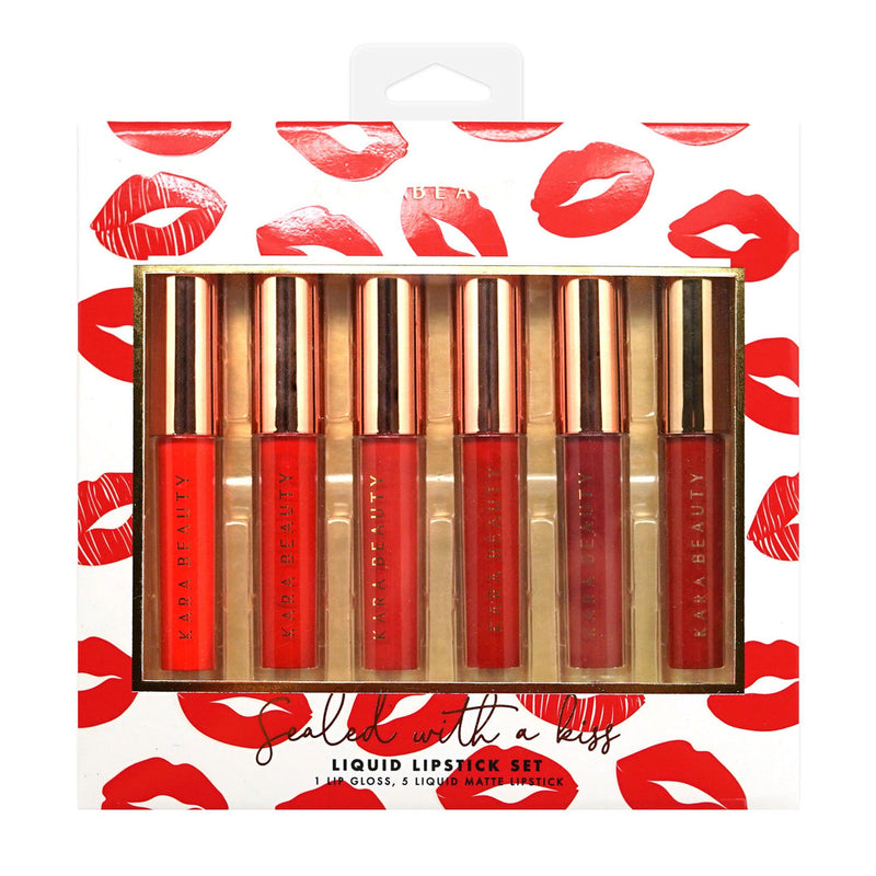 Kara Beauty - Sealed With A Kiss Liquid Lipstick Set - MeStore