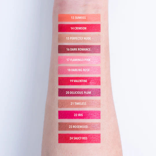 Moira Defiant Lipstick ( 014, Crimson ) - MeStore