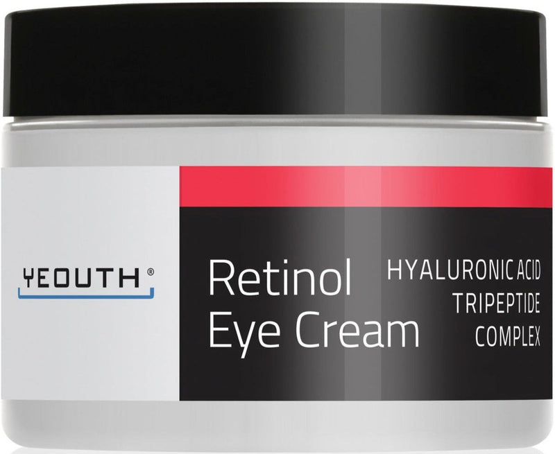 Yeouth 2.5% Retinol Eye Cream With Hyaluronicacid, Caffeine, Green Tea, 1oz - MeStore