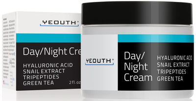 Yeouth Day / Night Cream With Hyaluronic Acid,snail Extract, Tripeptides, 2oz - MeStore