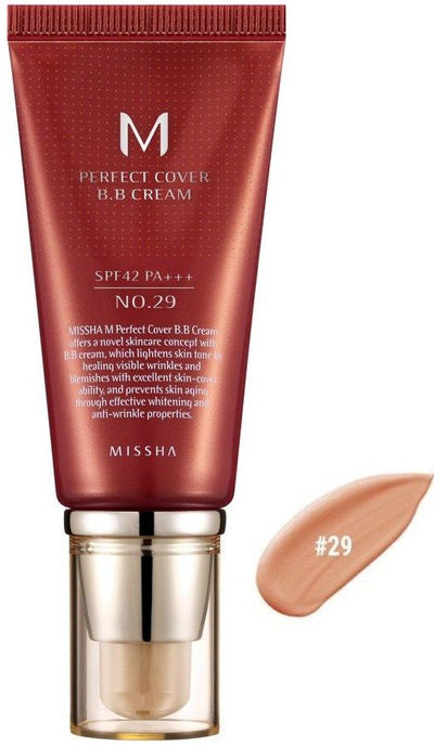 Missha M Perfect Cover Bb Cream Spf42/pa+++ #29 - MeStore