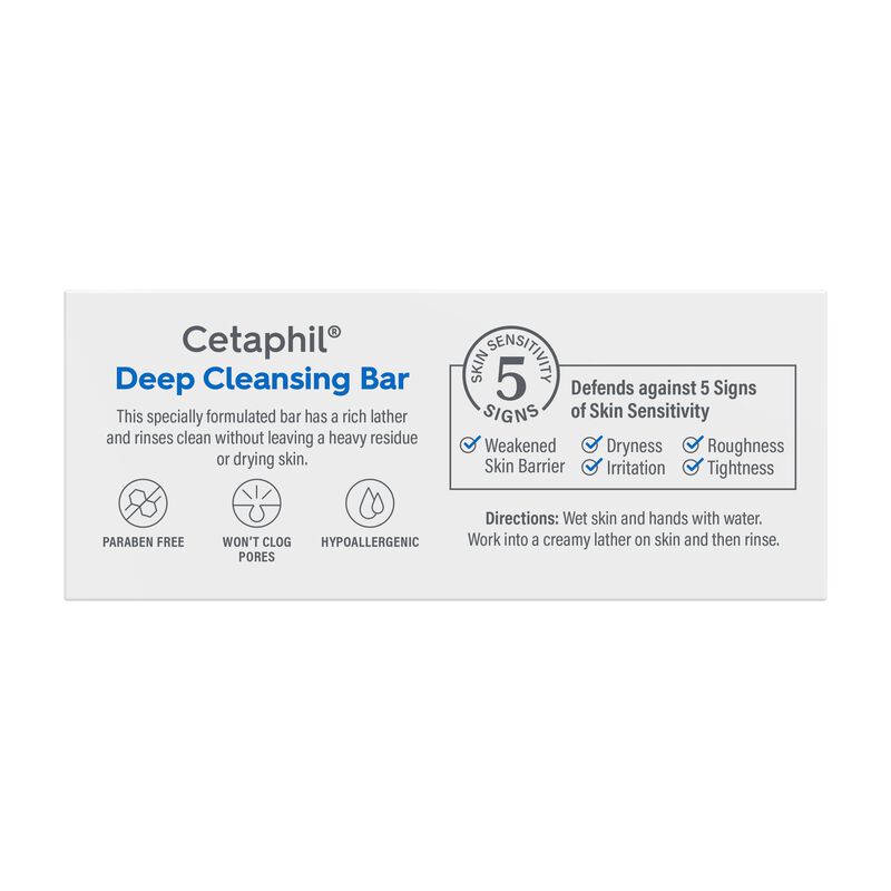 Cetaphil Deep Cleansing Bar 4.5oz - MeStore
