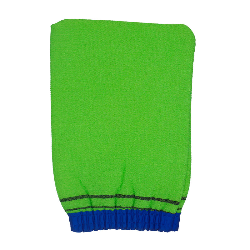 KOREA LOAF Massage Glove Bath Towel(with Opp Pack) - Green