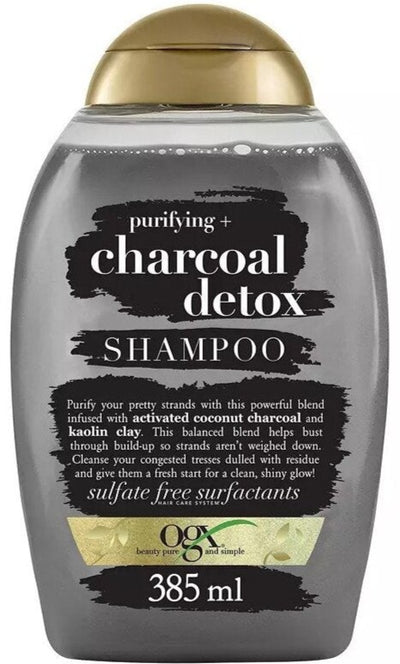 Ogx Purifying+ Charcoal Detox Shampoo 385ml - MeStore