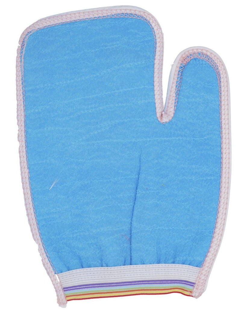 نوع قفاز منشفة الحمام كوريا لوف - أزرق