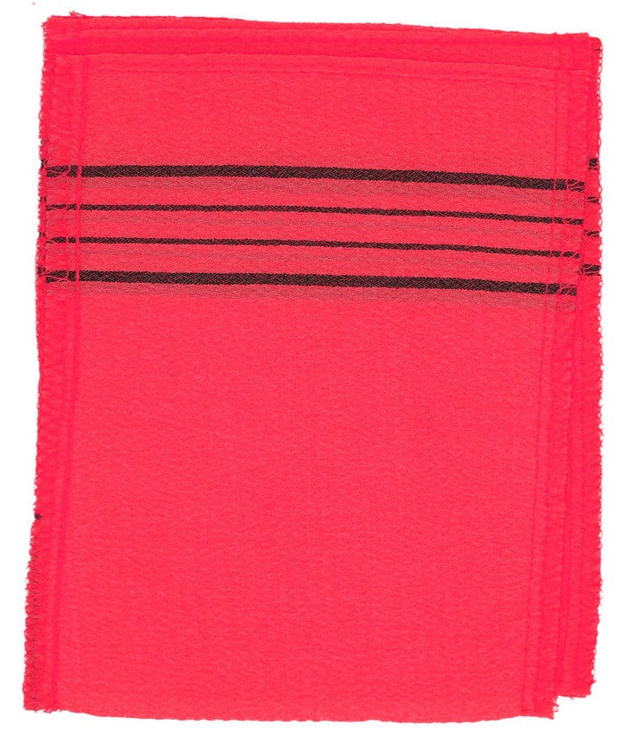 KOREA LOAF Mitten Glove Bath Towel - Red