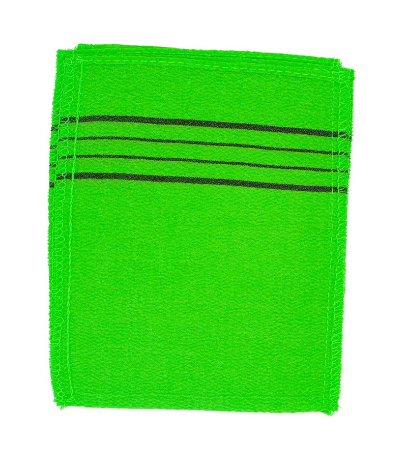Mitten glove bath towel - green