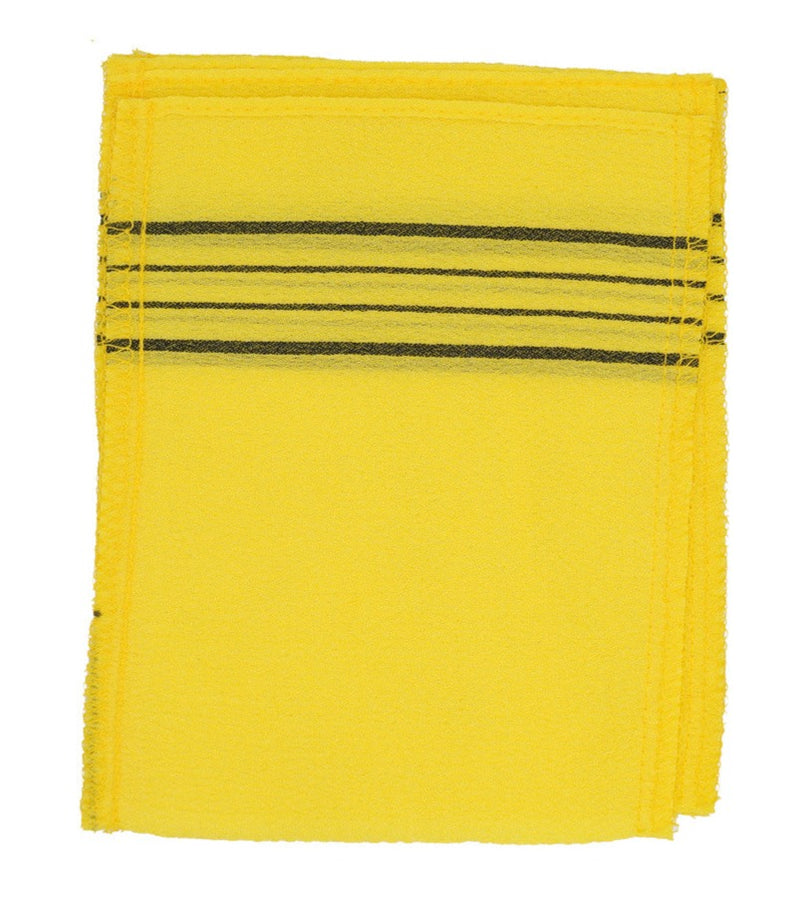 KOREA LOAF Mitten Glove Bath Towel - Yellow