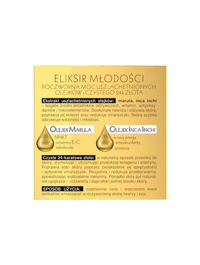 La Luxe Gold & oil Sens Reducing Deep Wrinkles Day/night Cream 50+ 50ml - MeStore