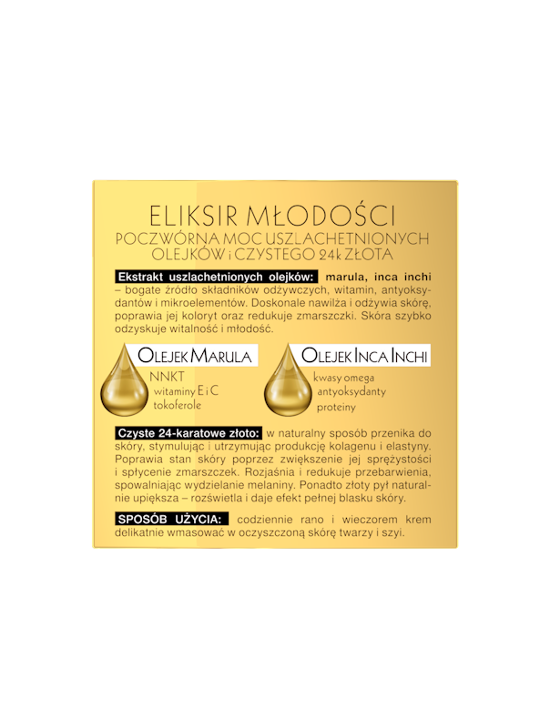 La Luxe Gold & oil Sens Reducing Deep Wrinkles Day/night Cream 50+ 50ml - MeStore
