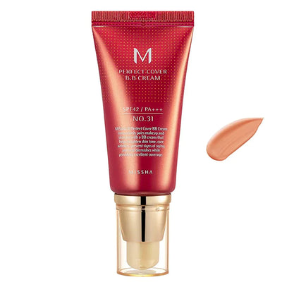 Missha M Perfect Cover Bb Cream Spf42/pa+++ #31 - MeStore