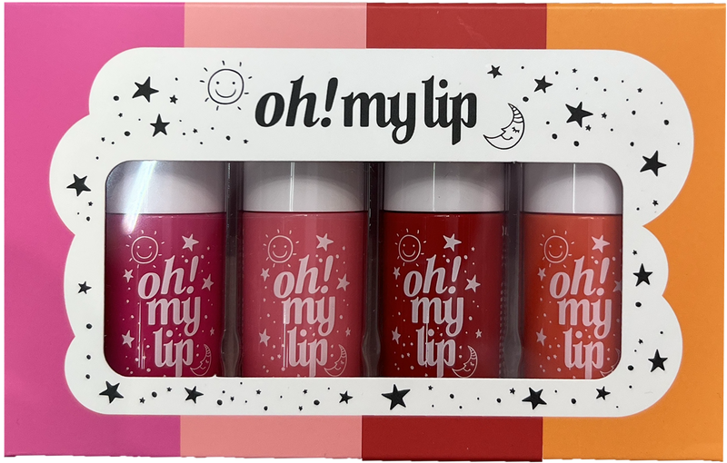 Oh! My Lips 4 Colour Set - Natural Liptint