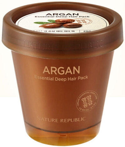Nature Republic Argan Essential Deep Care Hair Pack 200ml - MeStore
