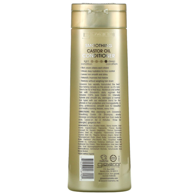 Giovanni Smoothing Castor Oil Conditioner 399ml - MeStore