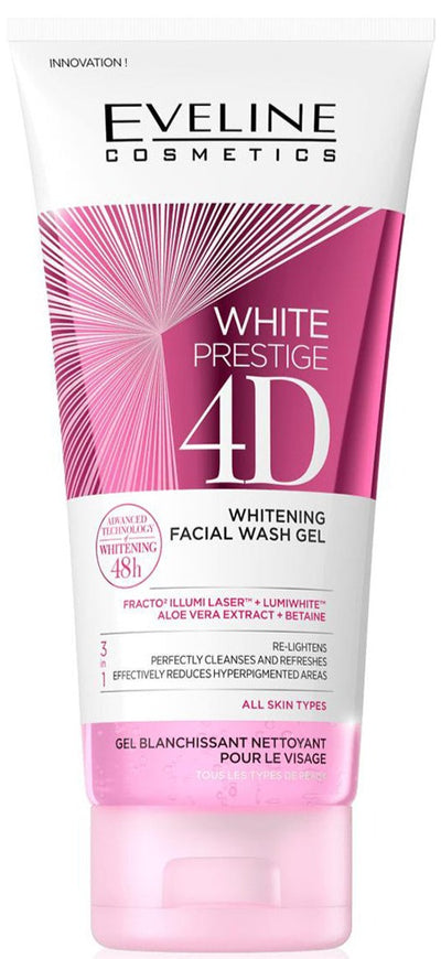 White Prestige 4d Whitening Facial Scrub 150ml - MeStore